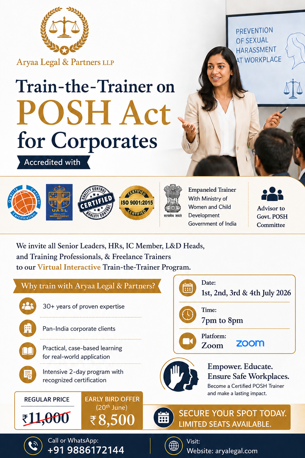 POSH - Train The Trainer Event